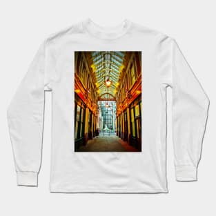 Leadenhall Market City of London England Long Sleeve T-Shirt